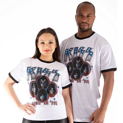 KISS Attractive T-Shirt, Alive In &