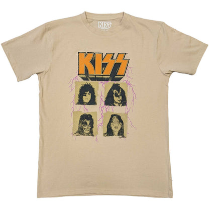 KISS Attractive T-Shirt, Lightning Photo