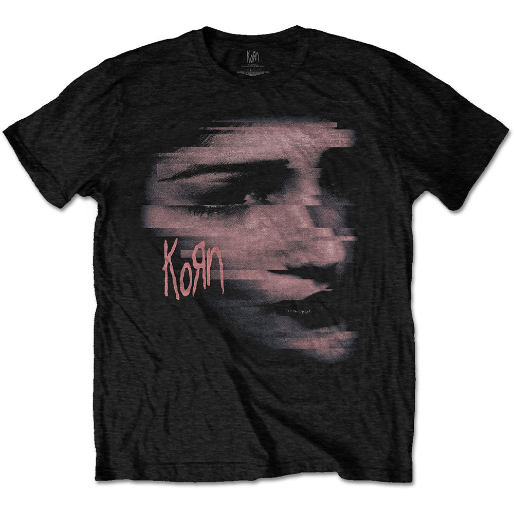 KORN Attractive T-Shirt, Chopped Face