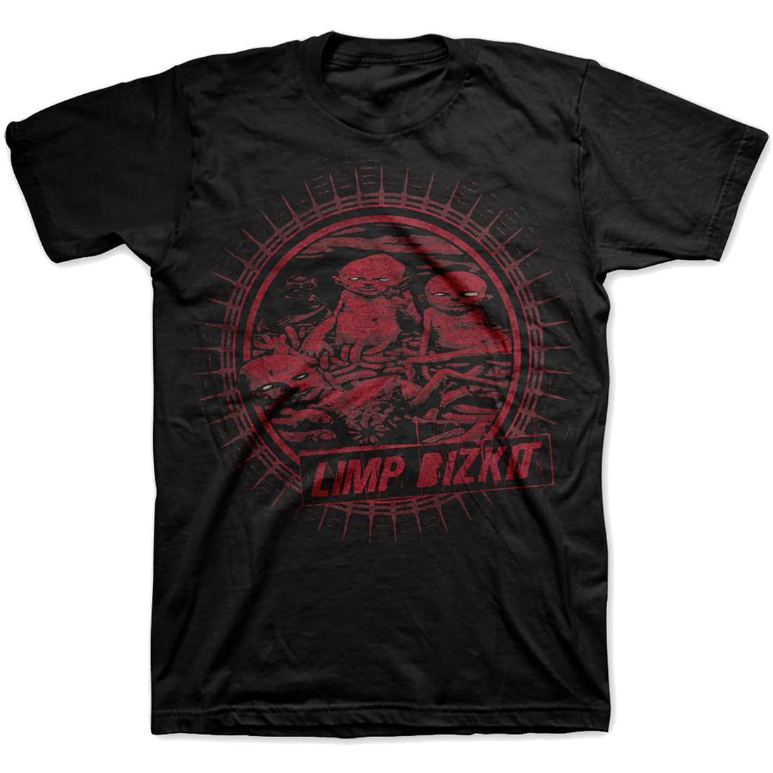 LIMP BIZKIT Attractive T-Shirt, Radial Cover