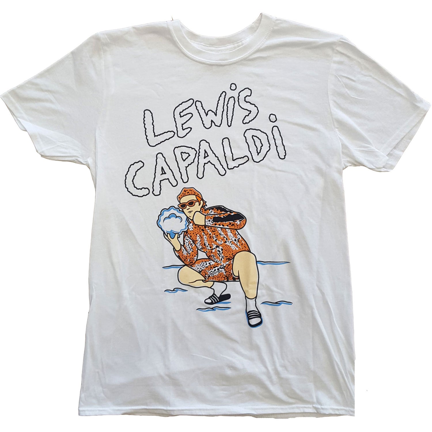 LEWIS CAPALDI Attractive T-Shirt, Snow Leopard