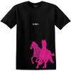 LIL NAS X Attractive T-Shirt, Pink Horses