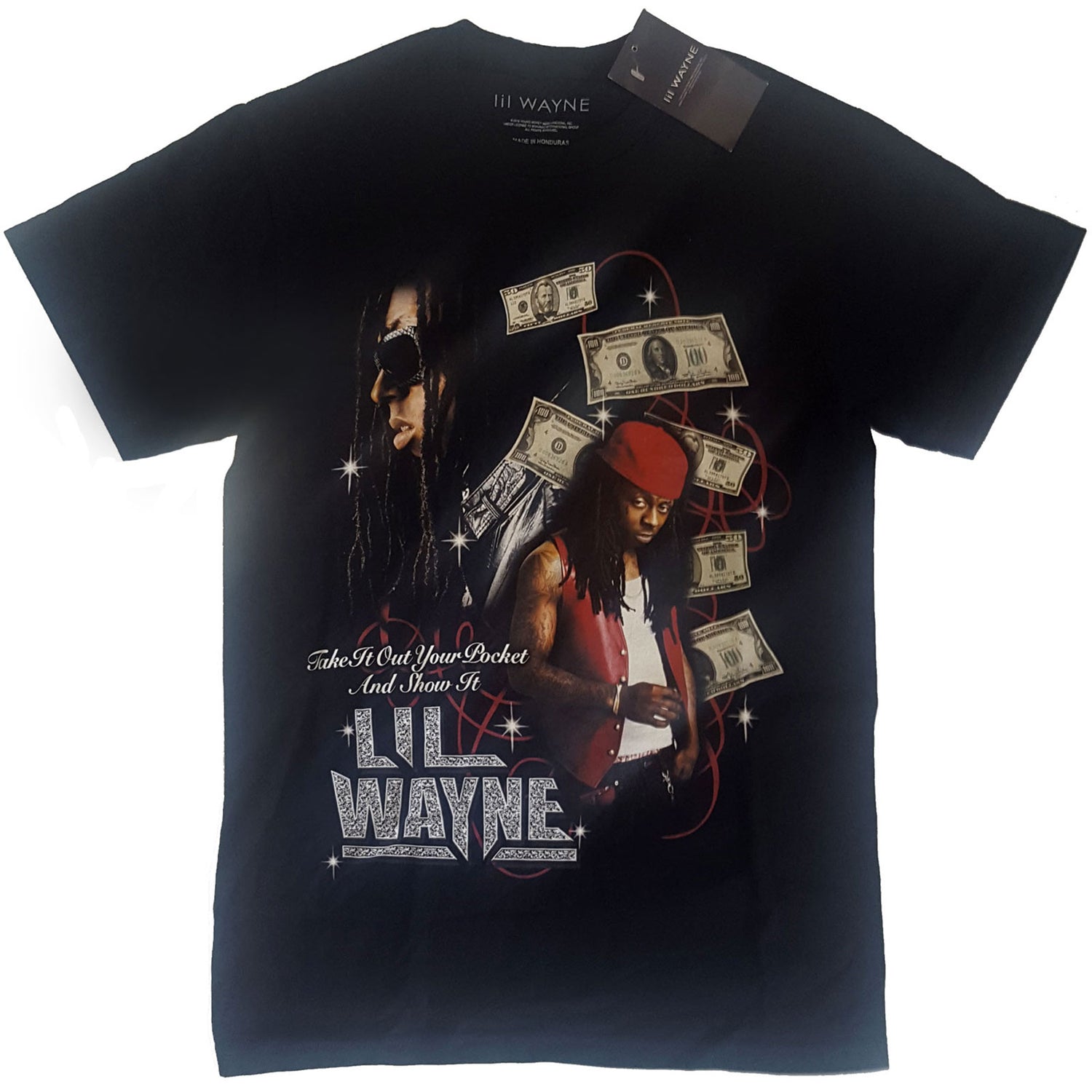 LIL WAYNE Attractive T-Shirt, Got Money Homage