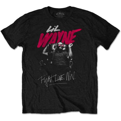 Lil Wayne Back Print Overdyed Band T Shirt