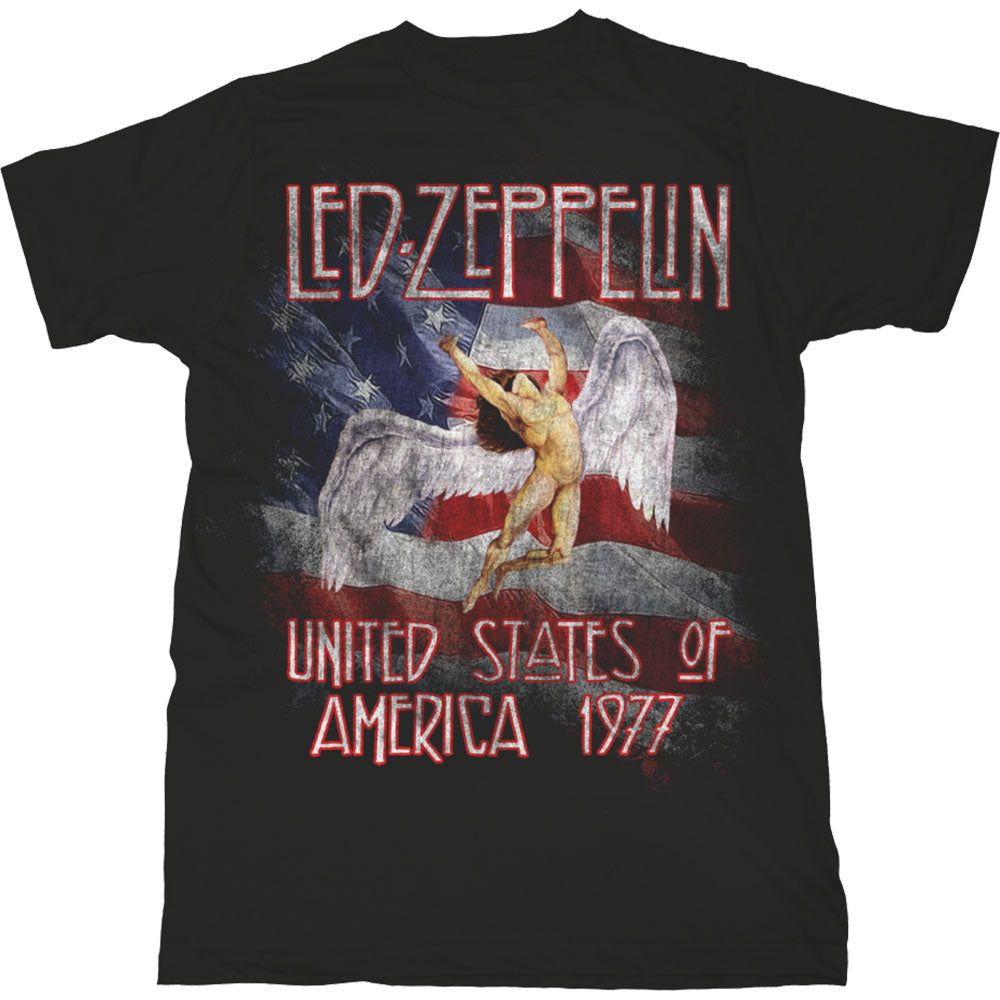 LED ZEPPELIN Attractive T-Shirt, Stars N&