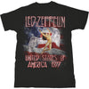 LED ZEPPELIN Attractive T-Shirt, Stars N' Stripes USA '77