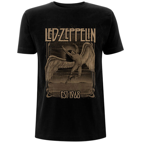 LED ZEPPELIN Attractive T-Shirt, Faded Falling