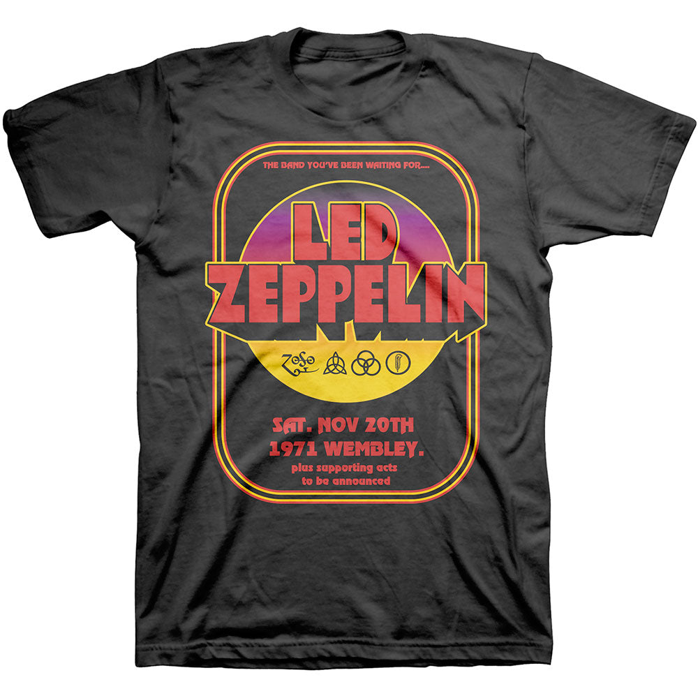 LED ZEPPELIN Attractive T-Shirt, 1971 Wembley