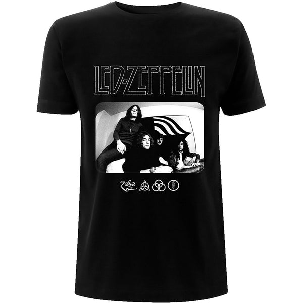 LED ZEPPELIN Attractive T-Shirt, Icon Logo Photo