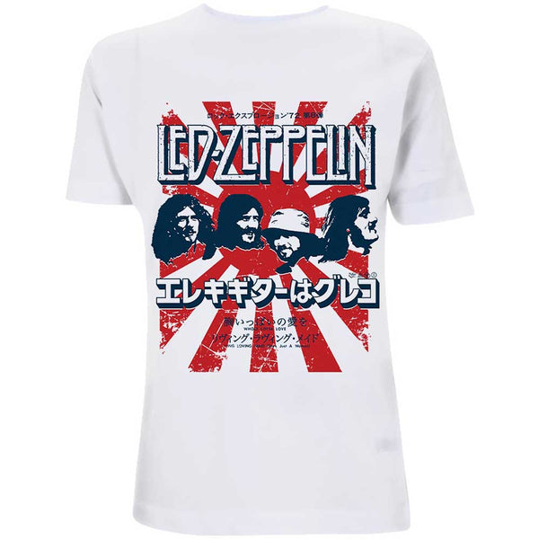 LED ZEPPELIN Attractive T-Shirt, Japanese Burst