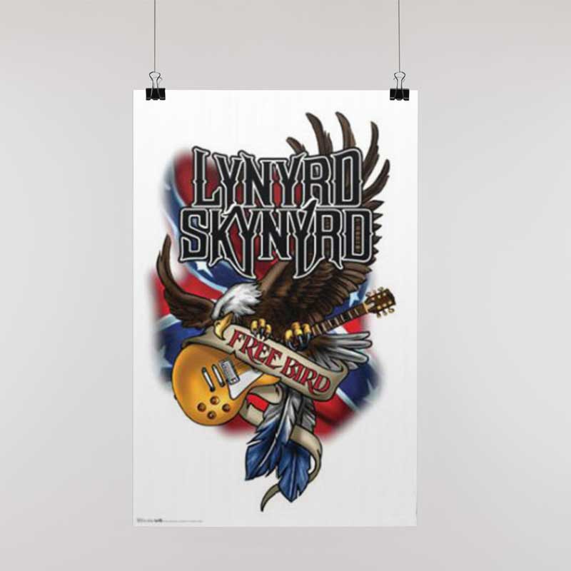 LYNYRD SKYNYRD Gorgeous Poster, Free Bird