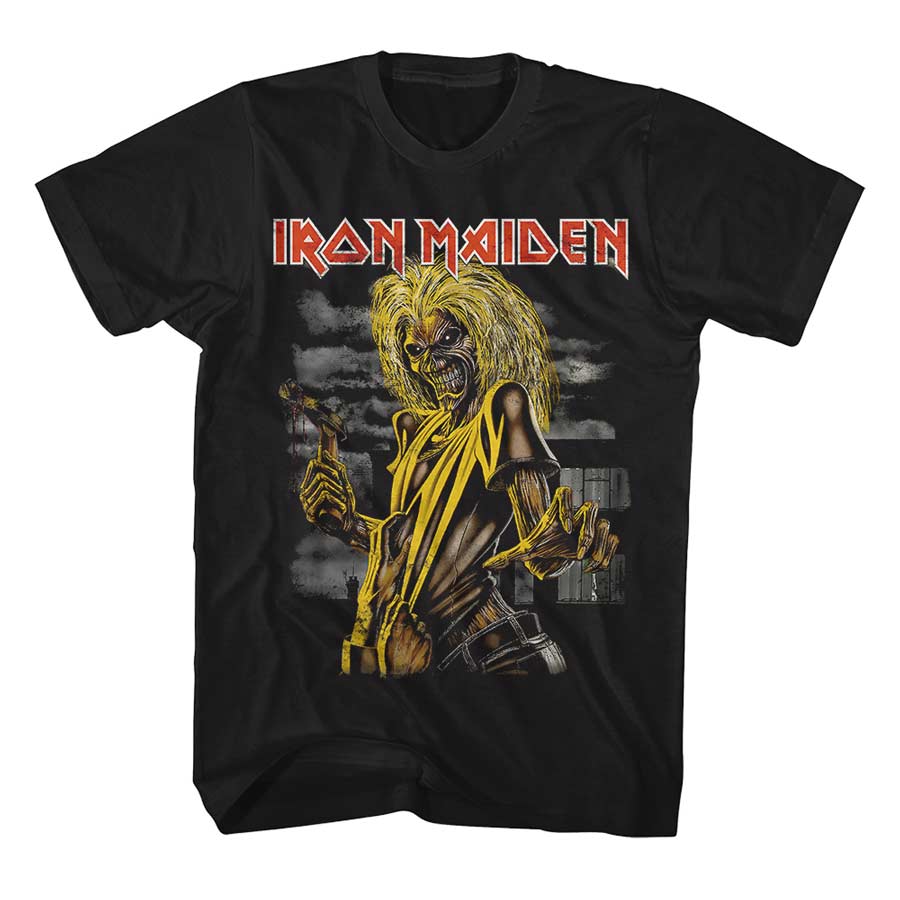 IRON MAIDEN Eye-Catching T-Shirt, Killers 2S