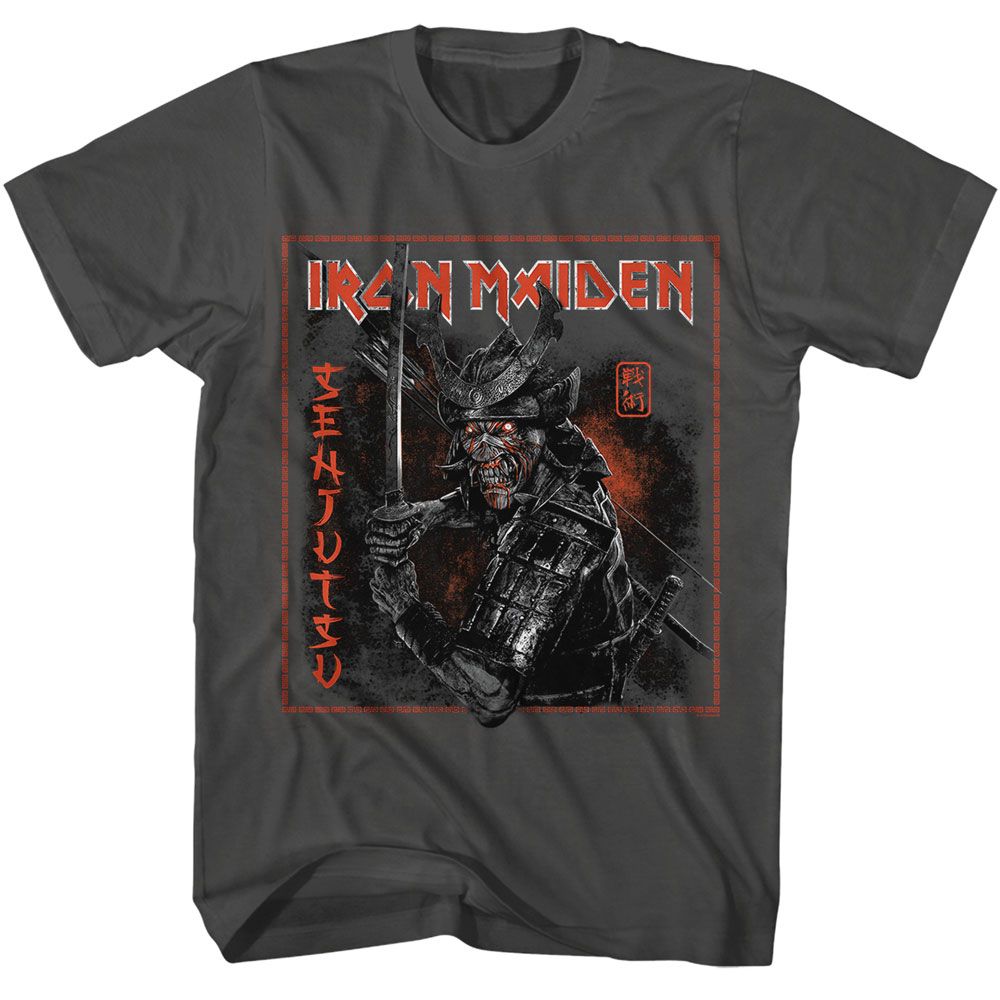 IRON MAIDEN Eye-Catching T-Shirt, Senjutsu