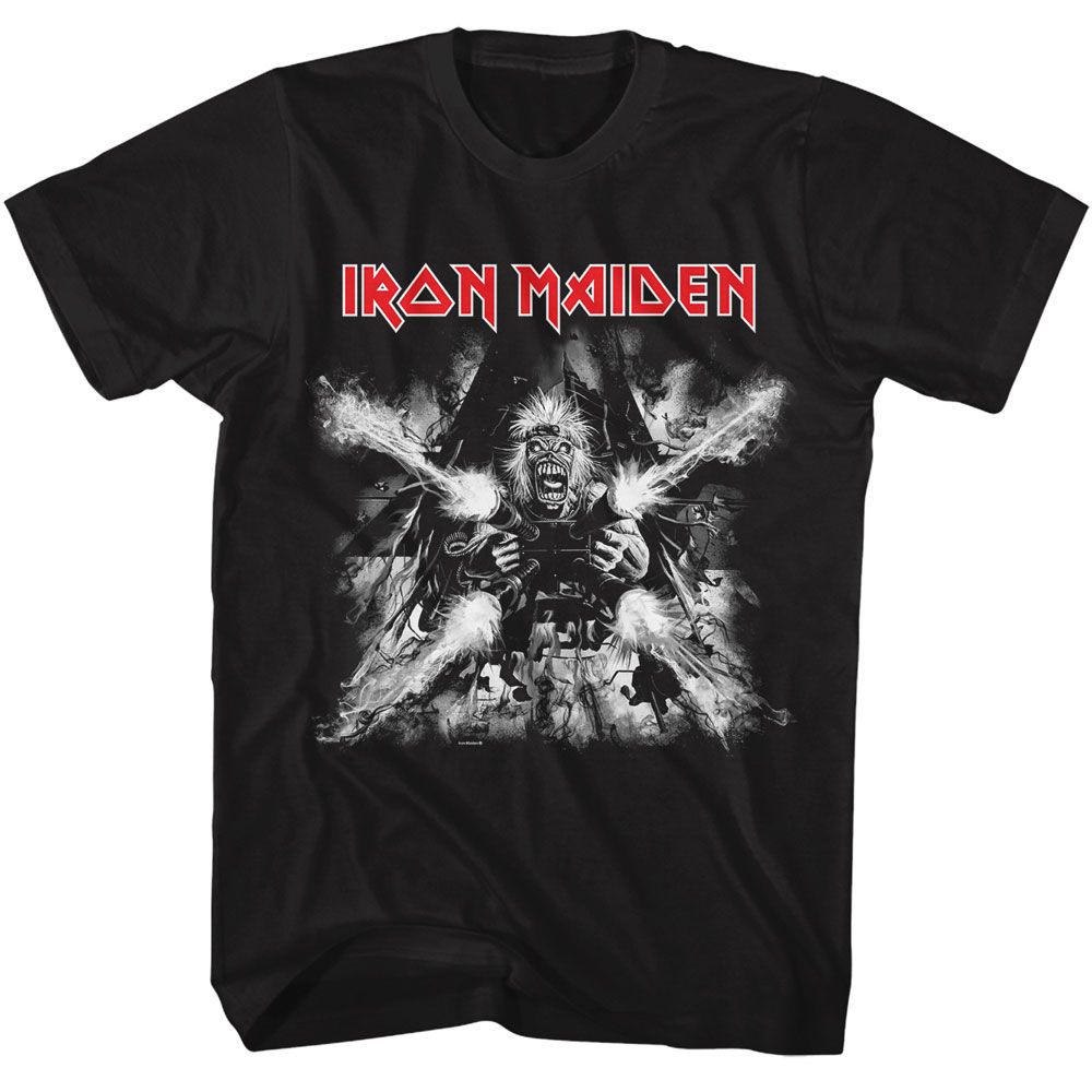 IRON MAIDEN Eye-Catching T-Shirt, Tailgunner