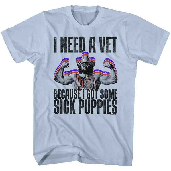 MACHO MAN Glorious T-Shirt, Sick Puppies