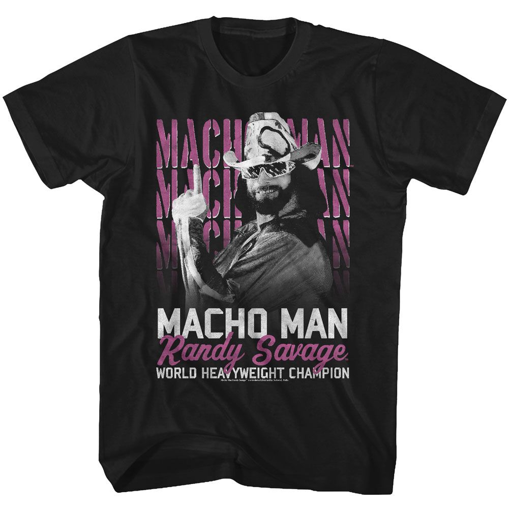 MACHO MAN Glorious T-Shirt, Heavyweight Champ