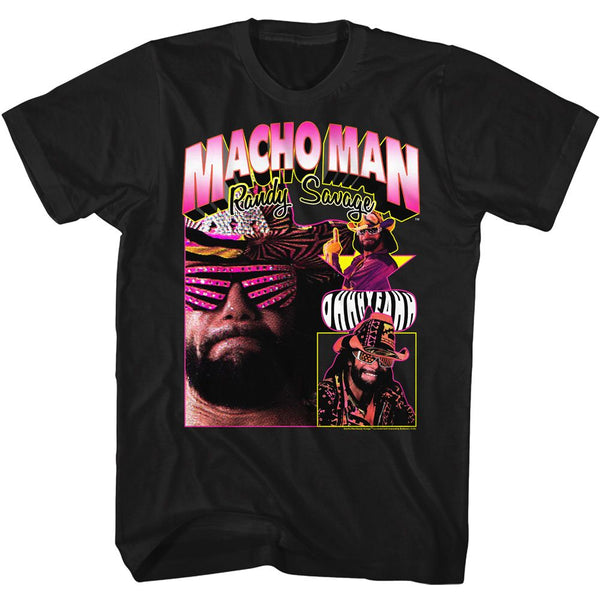 MACHO MAN Glorious T-Shirt, Collage
