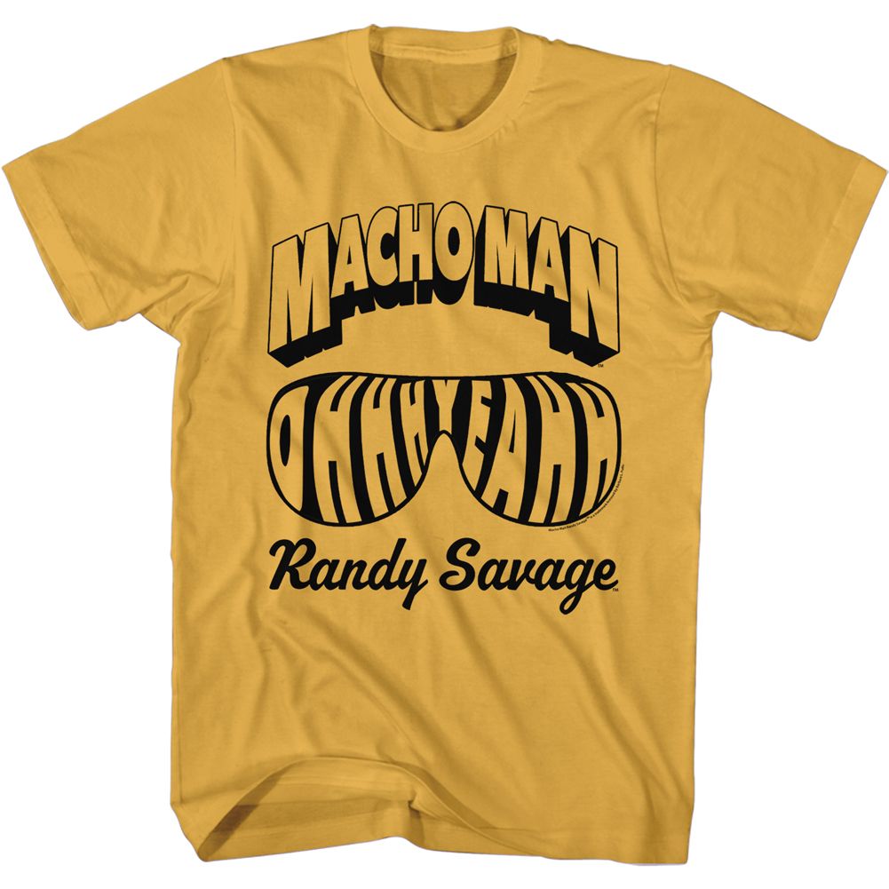 MACHO MAN Glorious T-Shirt, Glasses