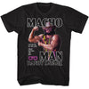 MACHO MAN Eye-Catching T-Shirt, Flex
