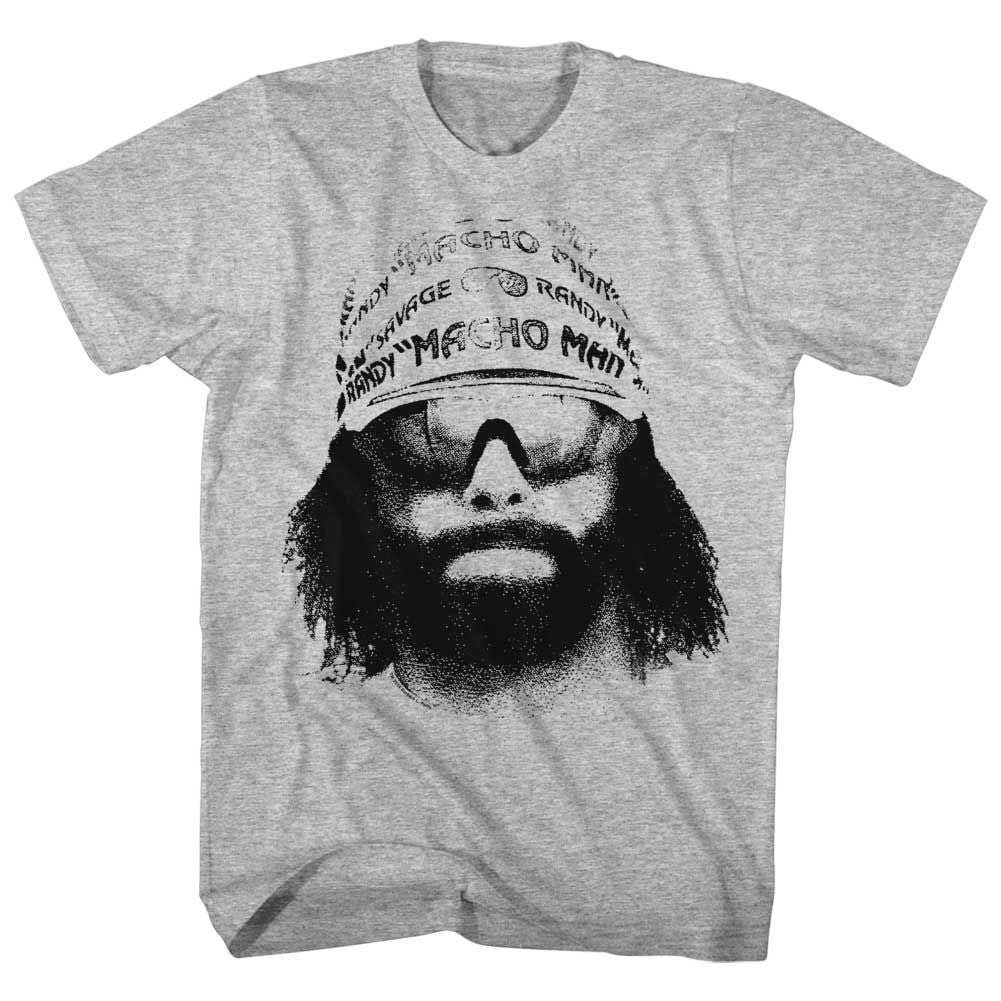 MACHO MAN Glorious T-Shirt, Face