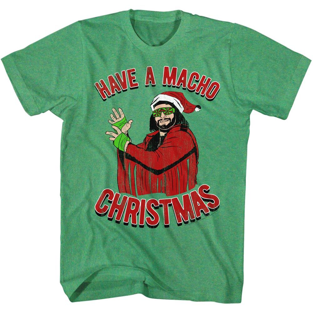 MACHO MAN Festive T-Shirt, Machomas