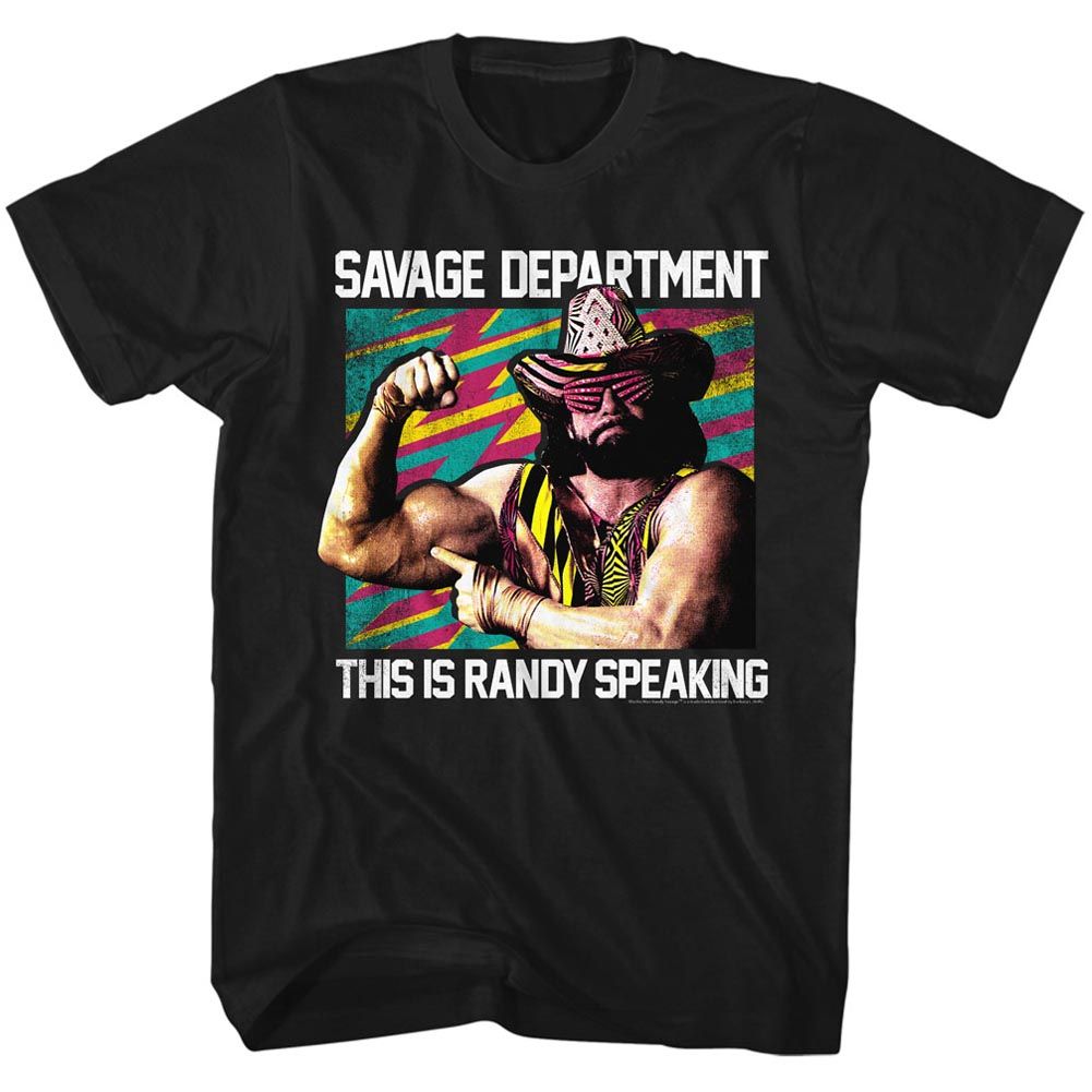 MACHO MAN Glorious T-Shirt, Savage Dept