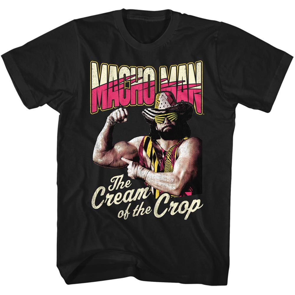 MACHO MAN Glorious T-Shirt, Cream Of The Crop