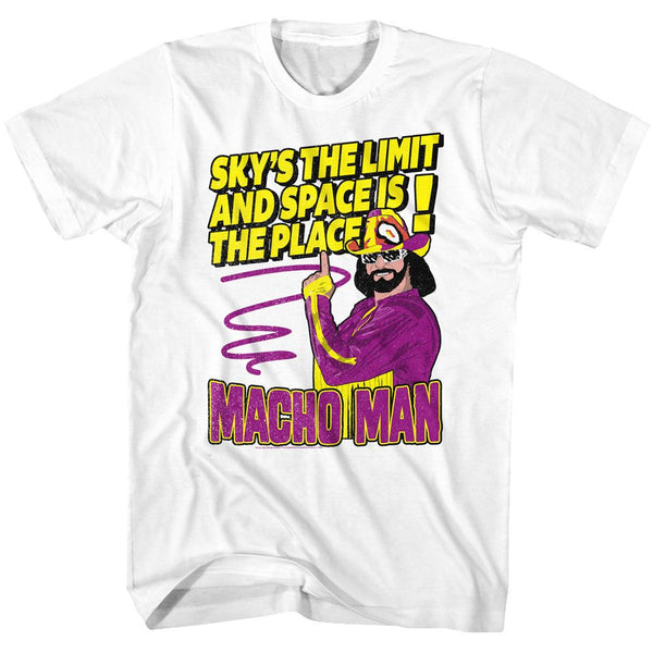 MACHO MAN Glorious T-Shirt, Sky'S The Limit