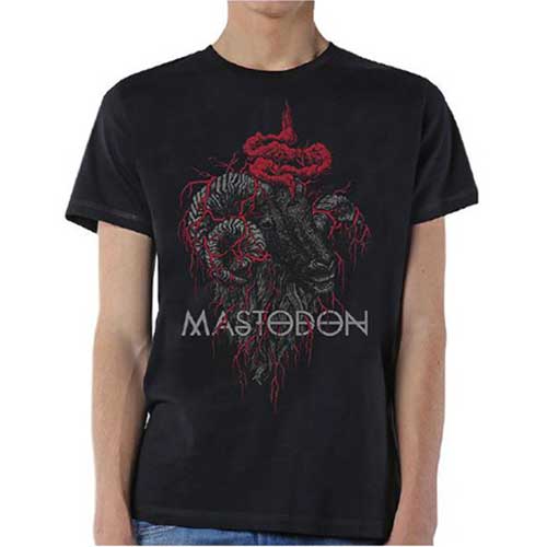 MASTODON Attractive T-Shirt, Rams Head Colour