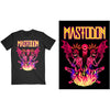 MASTODON Attractive T-Shirt, Double Brimstone Neon