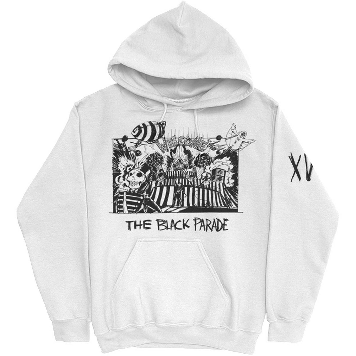 MY CHEMICAL ROMANCE Attractive Hoodie, Xv Marching Frame