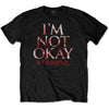 MY CHEMICAL ROMANCE Attractive T-Shirt, I'm Not Okay