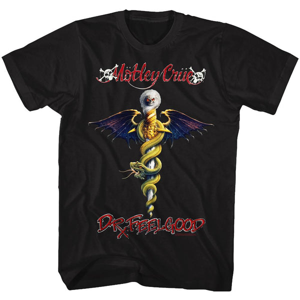 MOTLEY CRUE Eye-Catching T-Shirt, Dr. FeelGood