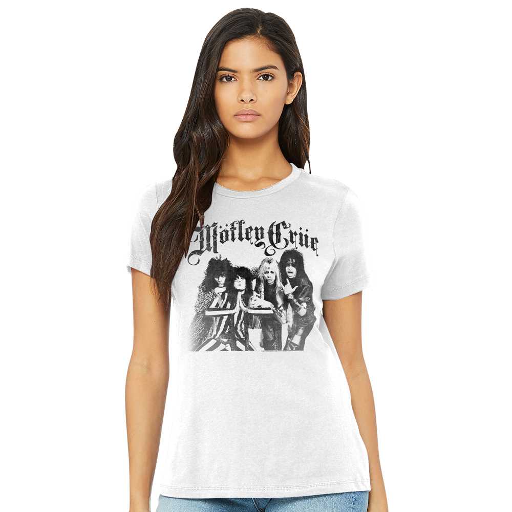 MOTLEY CRUE T-Shirt, Photo BW
