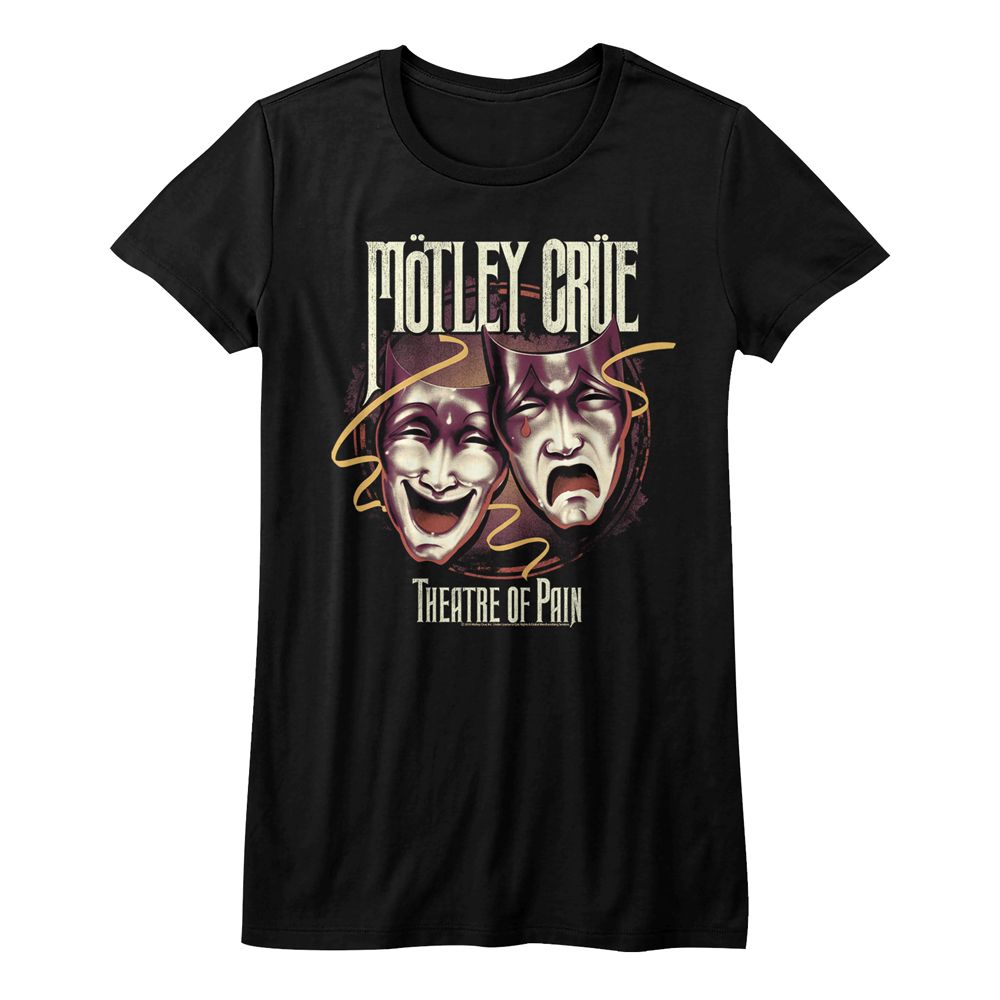 Women Exclusive MOTLEY CRUE Eye-Catching T-Shirt, Theatre Of Pain