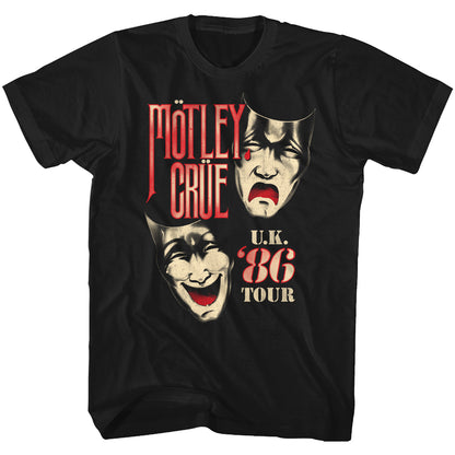 MOTLEY CRUE Eye-Catching T-Shirt, UK Tour &