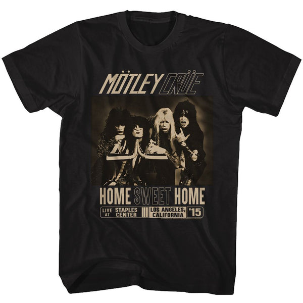 MOTLEY CRUE Eye-Catching T-Shirt, Home Sweet Home