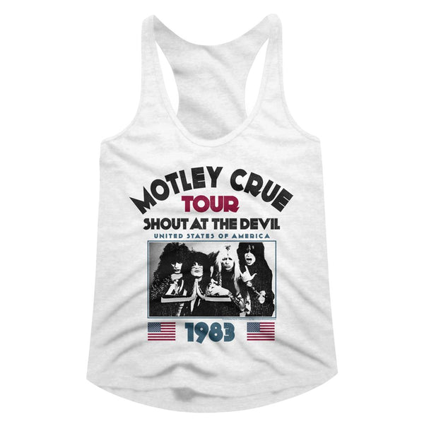 MOTLEY CRUE Eye-Catching Racerback, US 1983 Tour