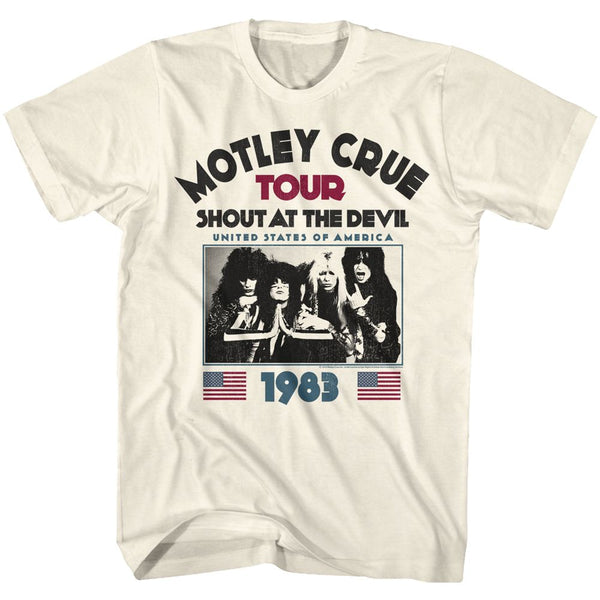 MOTLEY CRUE Eye-Catching T-Shirt, US 1983 Tour