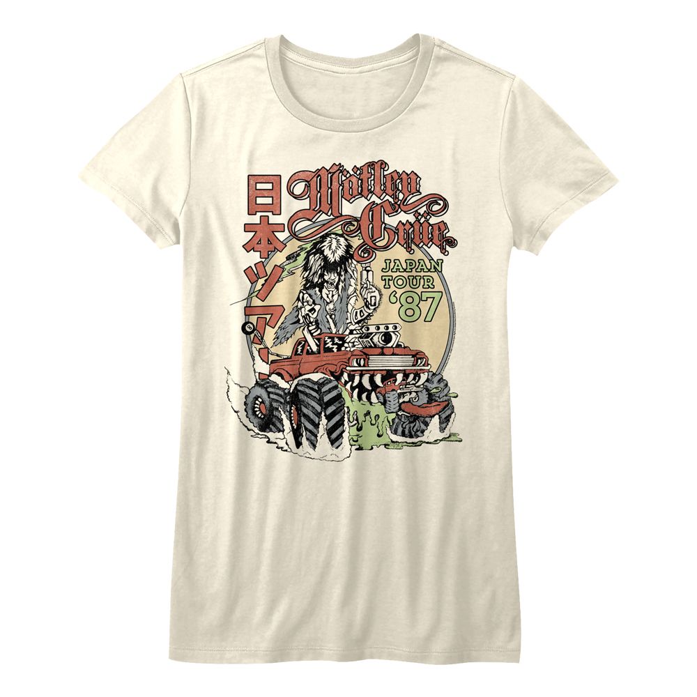 MOTLEY CRUE T-Shirt, Japan Tour 87