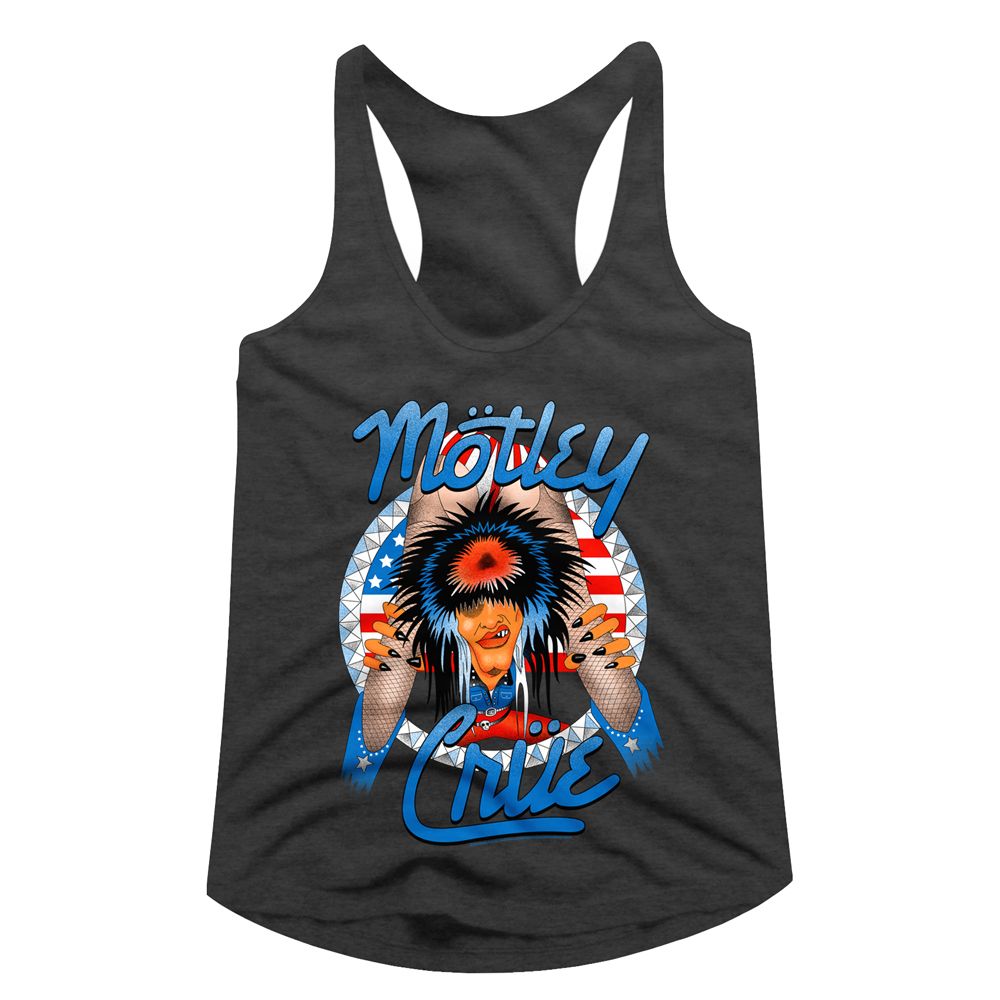 MOTLEY CRUE Eye-Catching Racerback, Legs