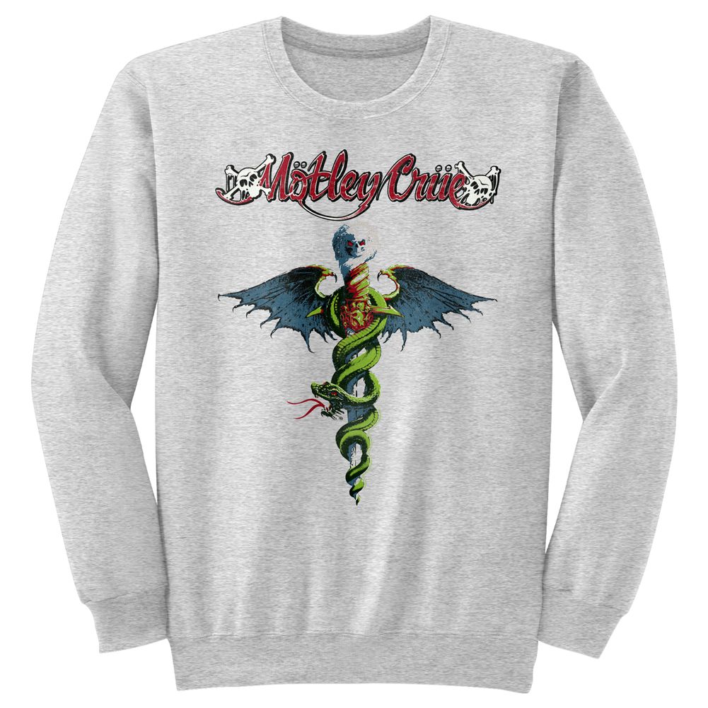 MOTLEY CRUE Eye-Catching Sweatshirt, Dr Feelgood