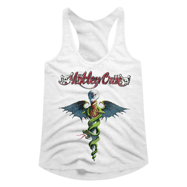 MOTLEY CRUE Eye-Catching Racerback, Dr. Feelgood Colored