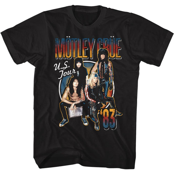 MOTLEY CRUE Eye-Catching T-Shirt, US Tour 83
