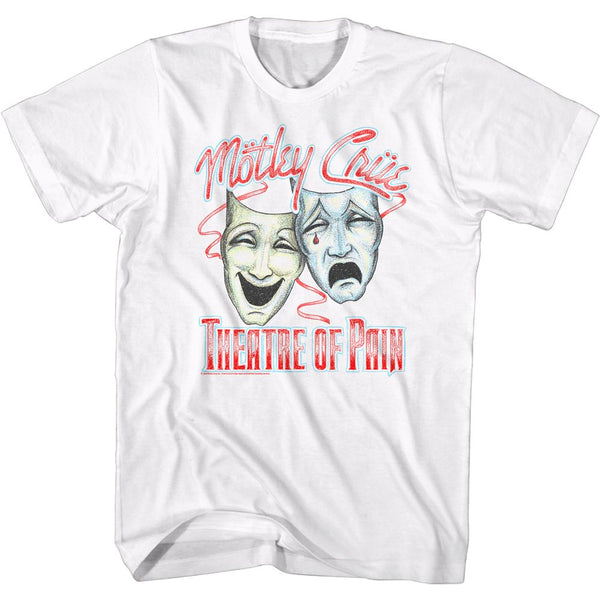 MOTLEY CRUE Eye-Catching T-Shirt, Dotty Masks