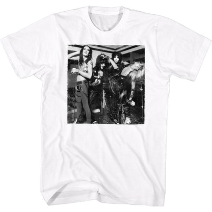 MOTLEY CRUE Eye-Catching T-Shirt, Members BW