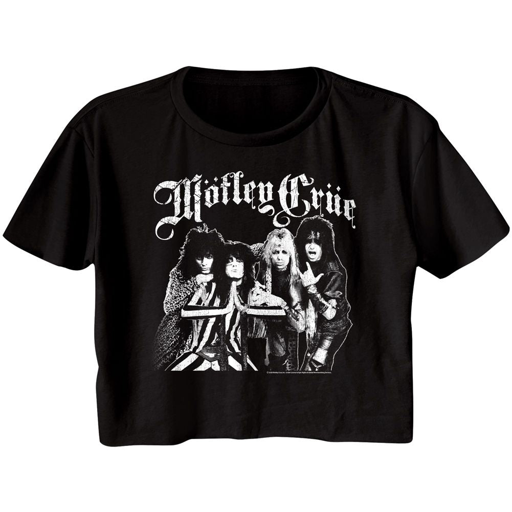 MOTLEY CRUE Eye-Catching Crop, Crue Crew