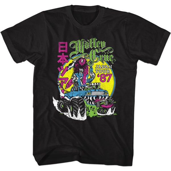 MOTLEY CRUE Eye-Catching T-Shirt, Japan Tour 87