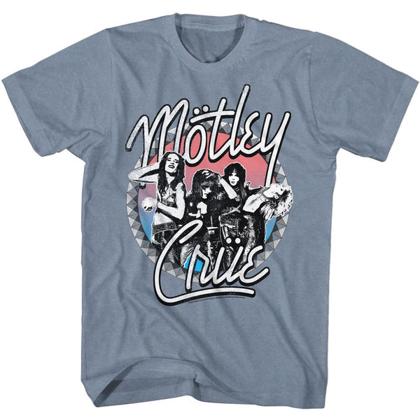 MOTLEY CRUE Eye-Catching T-Shirt, Studded