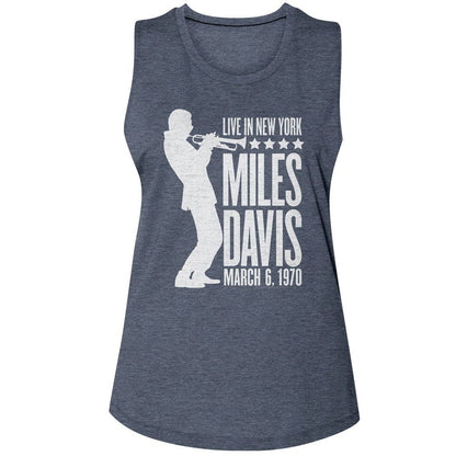 MILES DAVIS Tank Top for Ladies, Silhouette